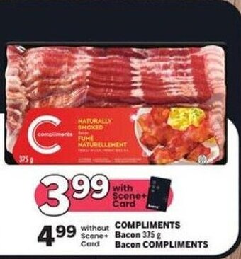 Foodland COMPLIMENTS Bacon 375 g offer