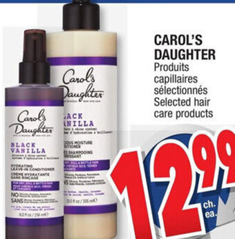 Jean Coutu Carol's Daughter Selected hair care products offer