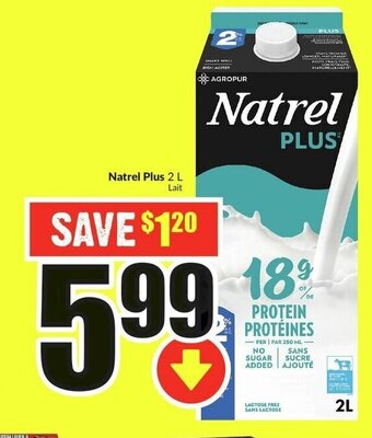 FreshCo Natrel Plus 2 L offer