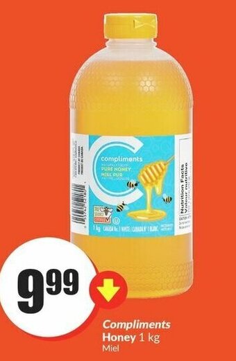 FreshCo Compliments Honey 1 kg offer