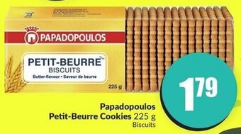 FreshCo Papadopoulos Petit-Beurre Cookies 225 g offer