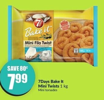 FreshCo 7Days Bake It Mini Twists 1 kg offer