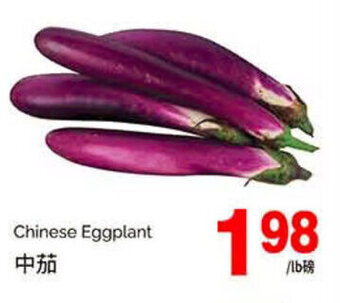 T&T Supermarket Chinese Eggplant offer