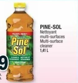 Jean Coutu PINE-SOL Multi-surface cleaner 1,41 L offer