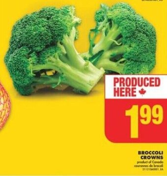 No Frills BROCCOLI CROWNS offer