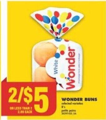 No Frills WONDER BUNS 8's offer