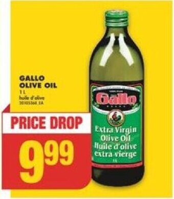 No Frills GALLO OLIVE OIL 1L offer