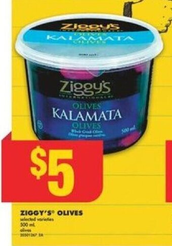 No Frills ZIGGY'S OLIVES 500 mL offer