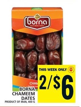Food Basics BORNA CHAMEEM DATES offer