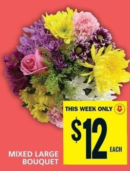Food Basics MIXED LARGE BOUQUET offer