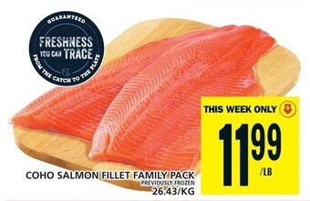Food Basics COHO SALMON FILLET offer