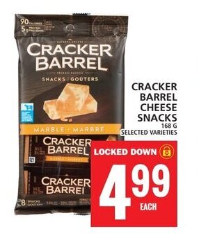 Food Basics CRACKER BARREL CHEESE SNACKS offer