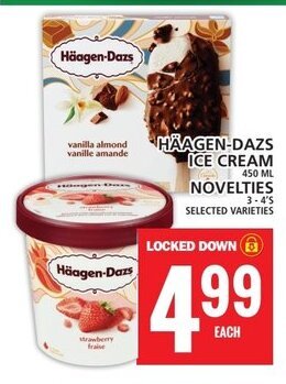 Food Basics HÄAGEN-DAZS ICE CREAM offer