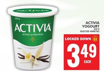 Food Basics ACTIVIA YOGOURT offer