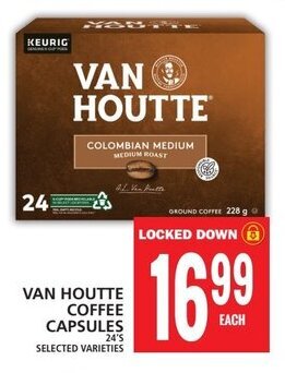 Food Basics VAN HOUTTE COFFEE CAPSULES offer