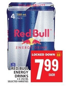 Food Basics RED BULL ENERGY DRINKS offer