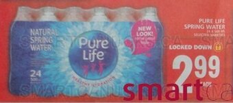 Food Basics PURE LIFE SPRING WATER offer