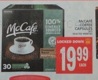 Food Basics MCCAFÉ COFFEE CAPSULES offer