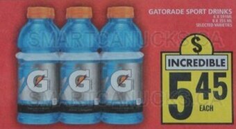 Food Basics GATORADE SPORT DRINKS offer