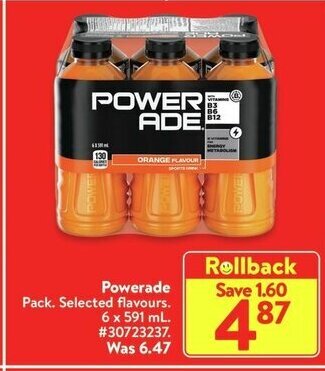 Walmart Powerade offer
