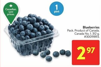 Walmart Blueberries offer