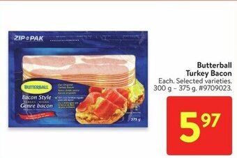 Walmart Butterball Turkey Bacon offer