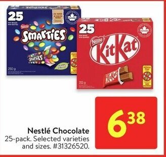 Walmart Nestlé Chocolate offer
