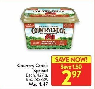 Walmart Country Crock Spread offer