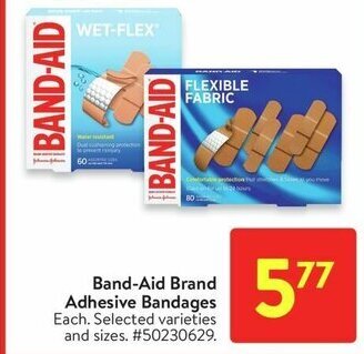 Walmart Band-Aid Brand Adhesive Bandages offer