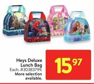 Walmart Heys Deluxe Lunch Bag offer
