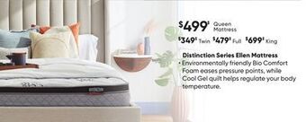 Sleep Country Distinction series ellen mattress offer