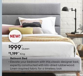 Sleep Country Belmont bed offer
