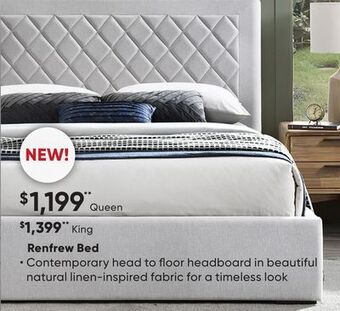 Sleep Country Renfrew bed offer