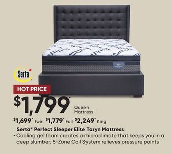 Sleep Country Serta® perfect sleeper elite taryn mattress offer