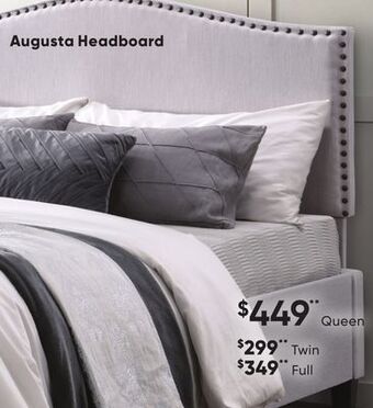 Sleep Country Augusta headboard offer