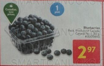 Walmart Blueberries offer