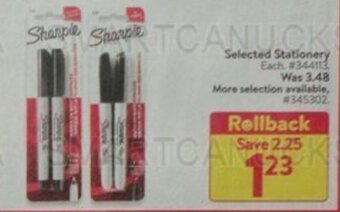 Walmart Selected Stationery offer