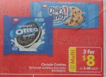 Walmart Christie Cookies offer