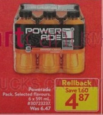 Walmart Powerade offer