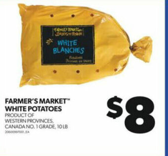 Real Canadian Superstore FARMER'S MARKET WHITE POTATOES offer