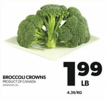 Real Canadian Superstore BROCCOLI CROWNS offer