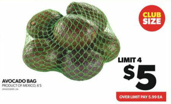 Real Canadian Superstore AVOCADO BAG offer
