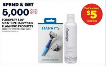 Real Canadian Superstore HARRY'S OR FLAMINGO PRODUCTS offer