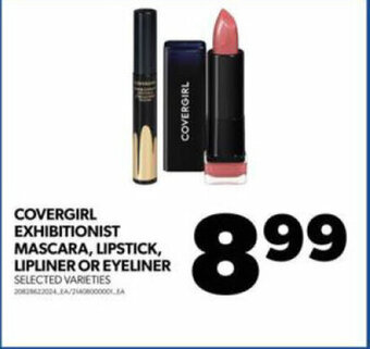 Real Canadian Superstore COVERGIRL EXHIBITIONIST MASCARA, LIPSTICK, LIPLINER OR EYELINER offer