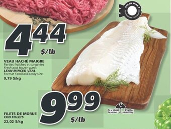 IGA COD FILLETS offer