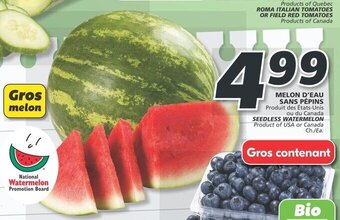 IGA SEEDLESS WATERMELON offer