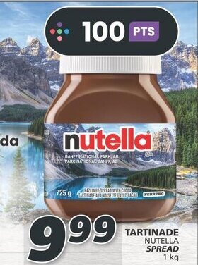 IGA NUTELLA SPREAD 1 kg offer