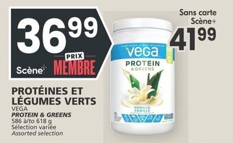 IGA PROTEIN & GREENS offer