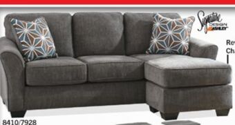 Surplus Furniture Brise slate 2-piece sectional offer