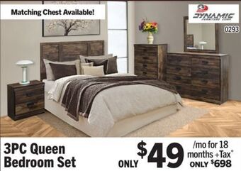 Surplus Furniture Montana 3-piece bedroom set offer